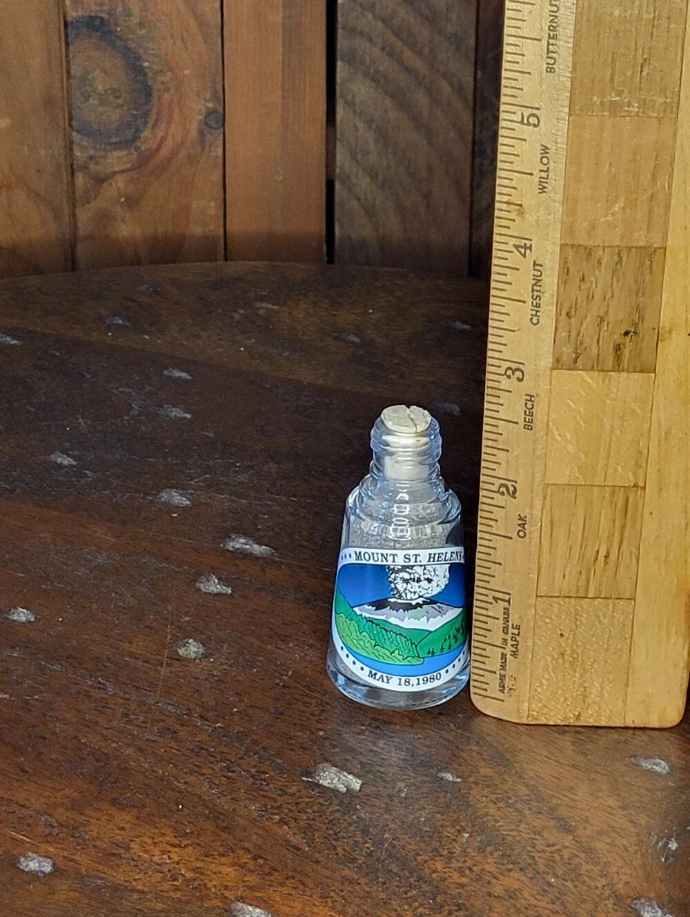 Mount St. Helens Souvenir Mini Bottle
